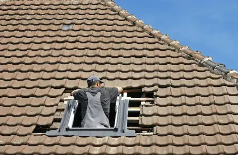 Pose de velux - La Cerlangue